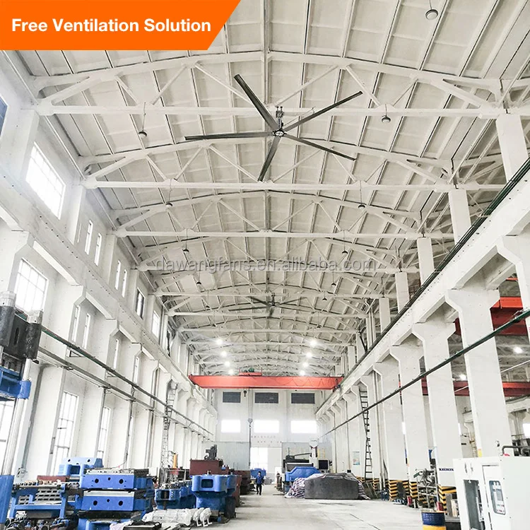 ventilation exhaust remote control 5 blades energy saving big ass industrial giant hvls singapore big fan ceiling