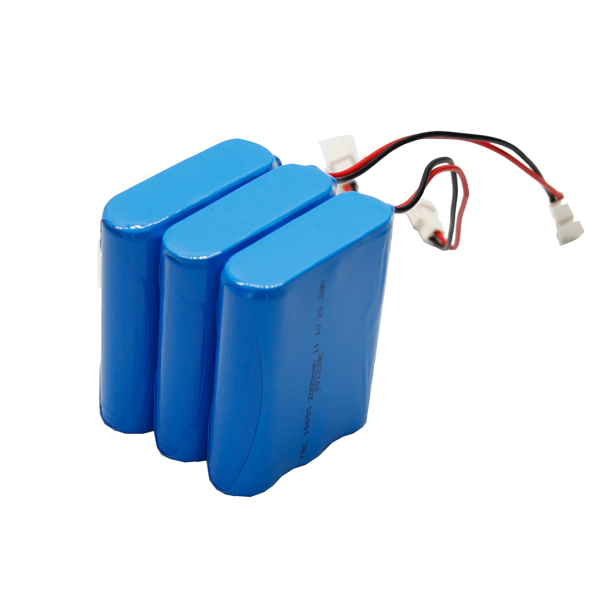ternary lithium battery pack lifepo4 18650 li-ion battery 7.4v 14.8V 2600mah Rechargeable battery