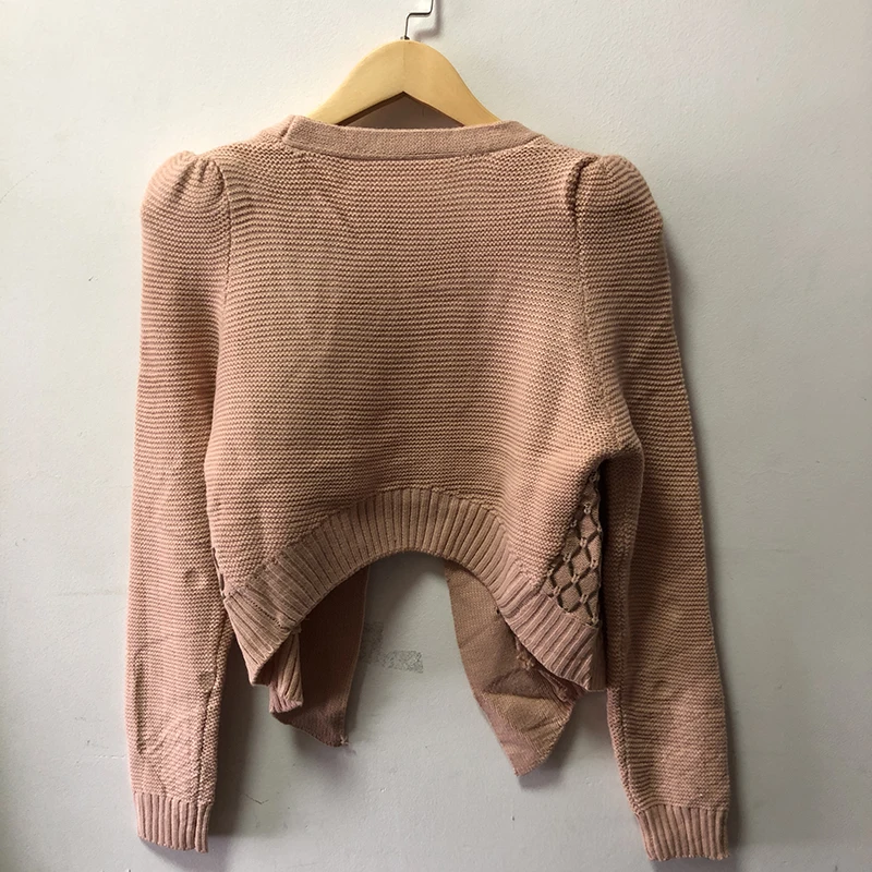 $1Big Discount High Quality Winter Women Used Apparel Elegant Second Hands Clothes Stock Lot Women Sweaters/Pullover/Cardigan