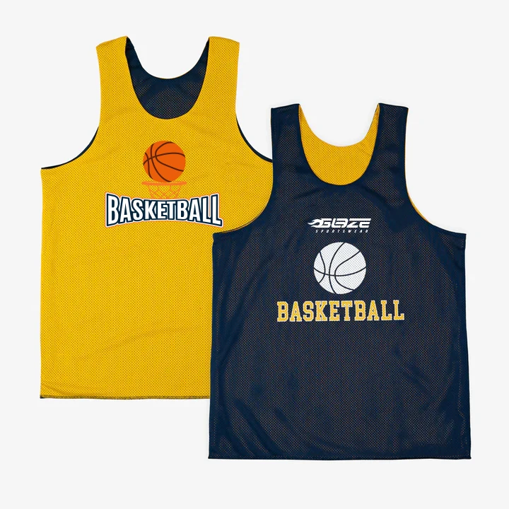 New Custom Reversible Basketball Jersey Team Reverse Singlet Mesh Sport Uniform Sublimation 2023 New design basketball jersey