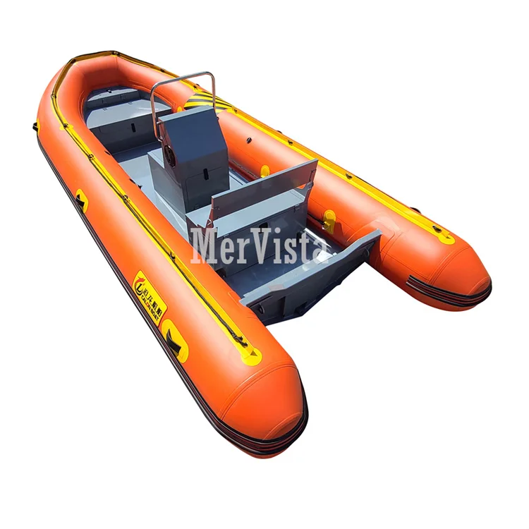 RHIB 6 м гипалон полужесткие надувные глубокие v-образные алюминиевые ребристые лодки метров с солнечным палубом