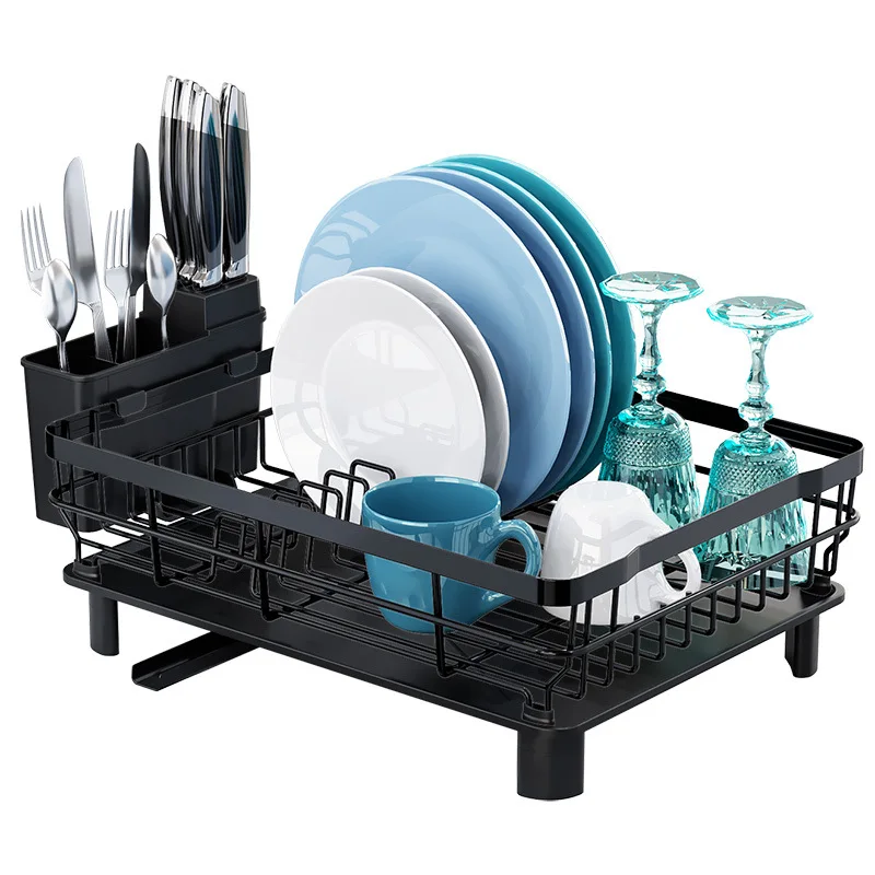 High Quality Dish Drying Rack Over Sink Kitchen Storage Rack Kitchen Countertop Dish and Bowl Organizer