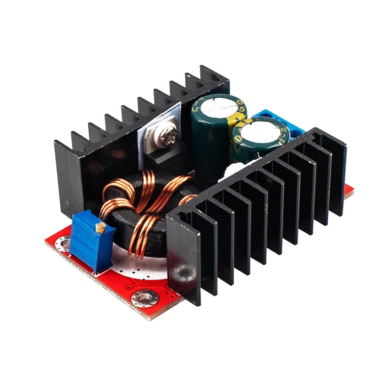 Повышающий преобразователь постоянного тока с 10-30 в до 12-35 В 150 Вт 10 А постоянный ток автомобильный источник питания светодиодный драйвер зарядное устройство регулируемый регулятор