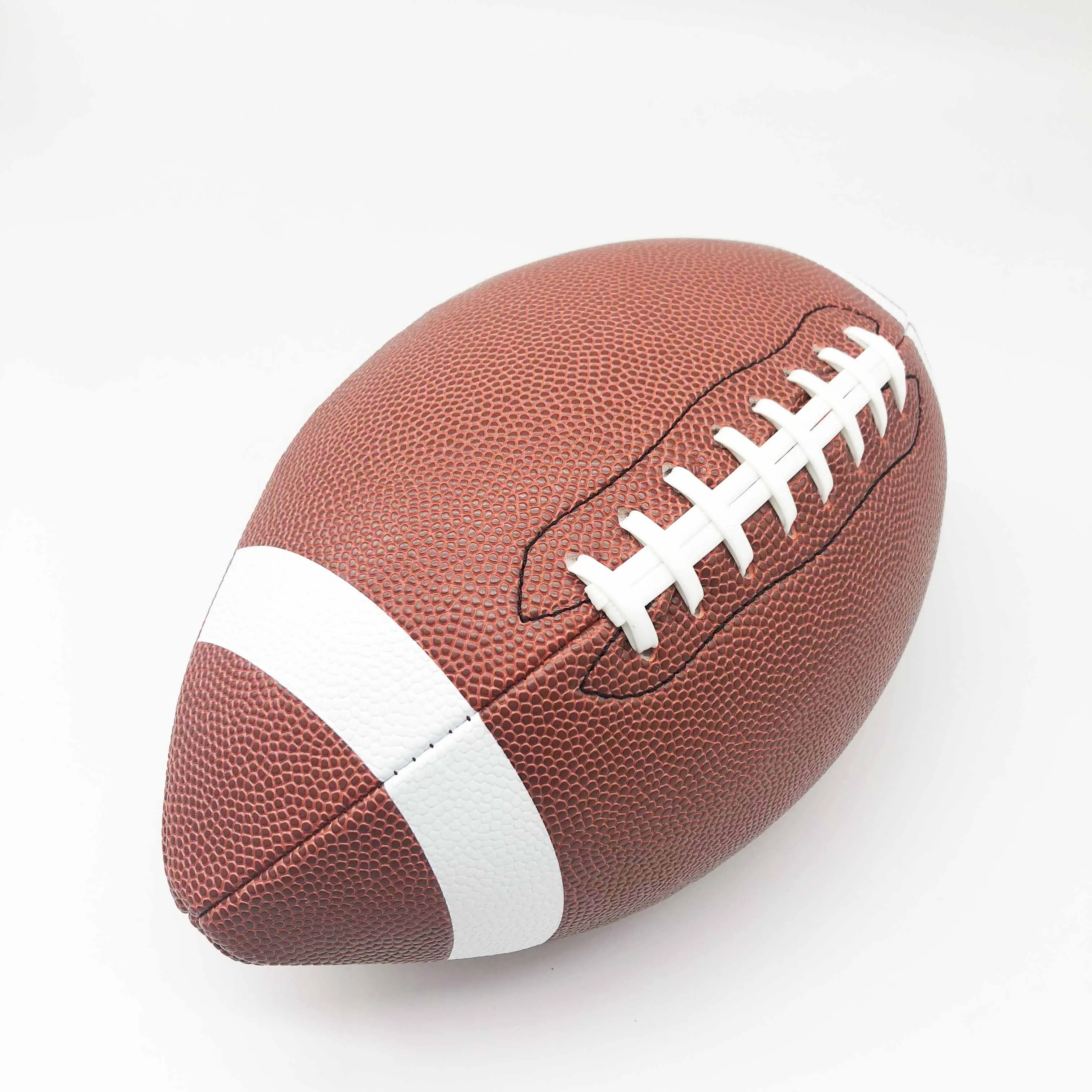Custom Logo Composite Leather Rugby Official Size F9 American Football ball