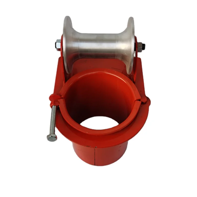 Truning Angle Heavy Duty Galvanized Triple Nylon cable roller corner