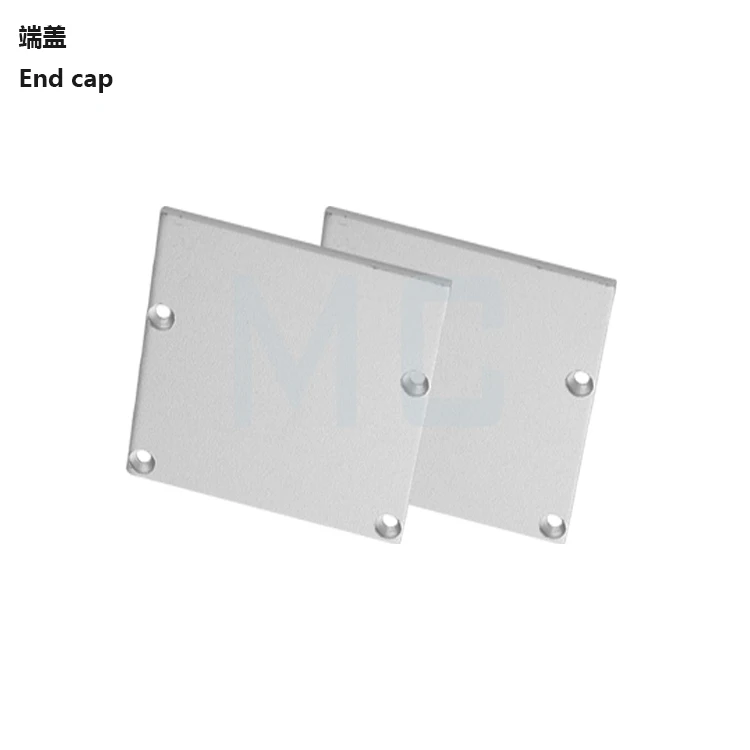 Wide Led Strip Aluminium Channel Driver Hidden Anodized Aluminum Profile For Exhibition Led Lighting