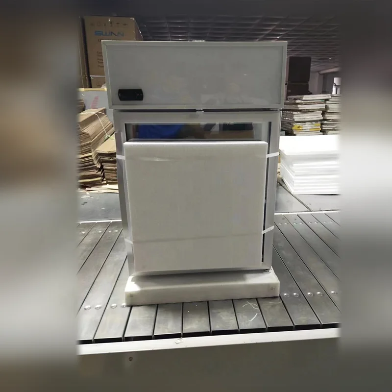 Kenkuhl countertop freezer mini ice cream display freezer vertical display freezer