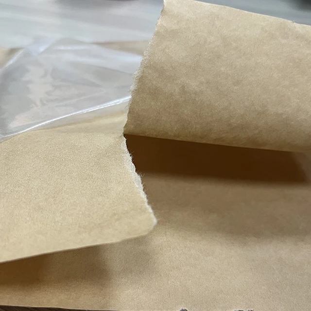 90inch waterproof peelable polymer-coated paper kraft paper used as top,side and bottom layer in the PUR-foaming process