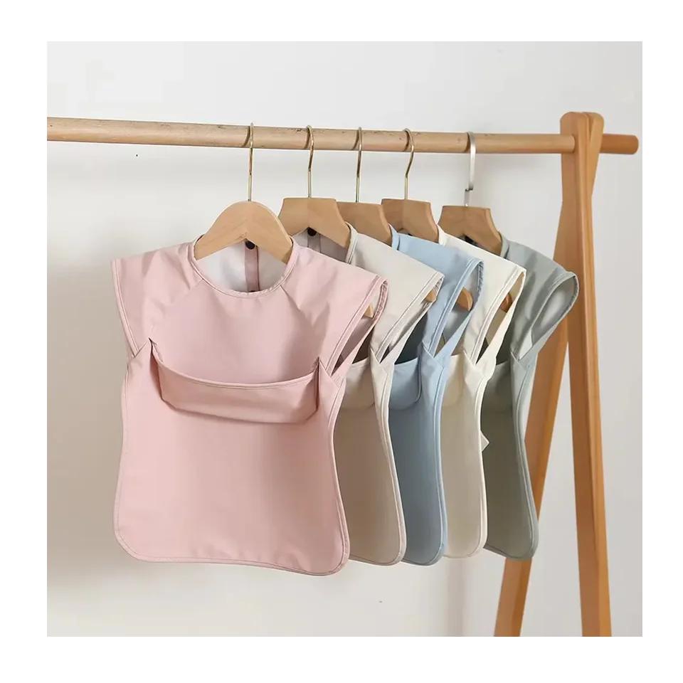 Нагрудник без рукавов из ПУ водонепроницаемый жилет для кормления смока одежда чехол малышей детей