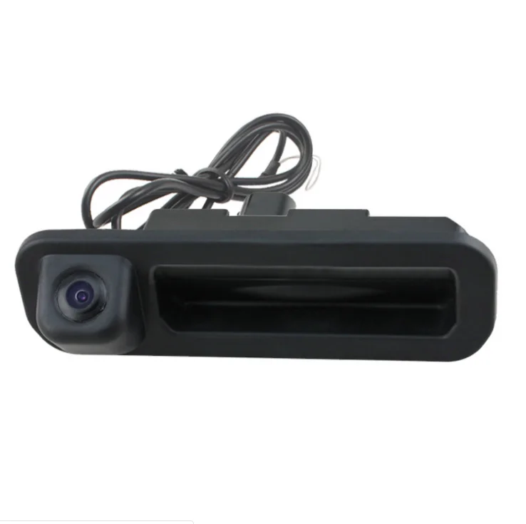High Quality HD 1080P Ccd Cvbs Car Reversing Backup Special Rear View Parking Trunk Buckle Handle Camera For Ford Focus Mondeo