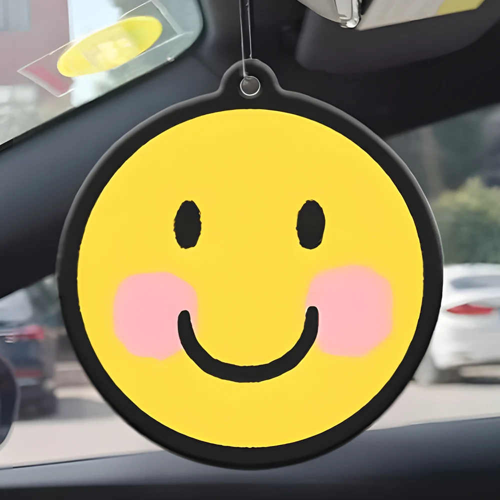 Custom own logo home car accessories blank sublimation sweet scents paper car air freshener