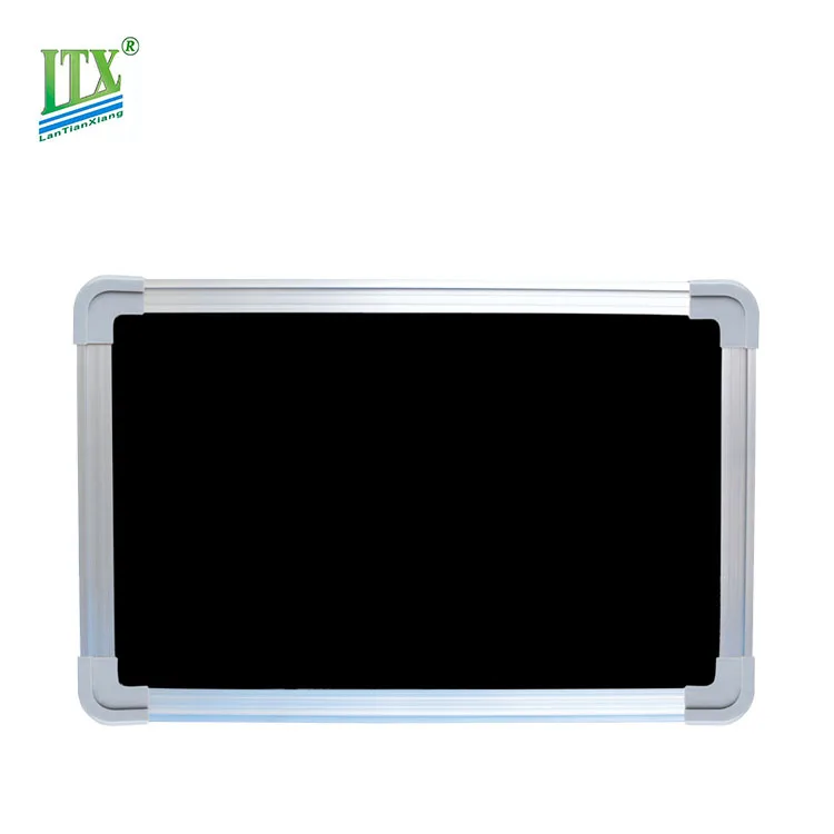 Magnetic blackboard school classroom black chalkboard wall mounted with aluminum frame