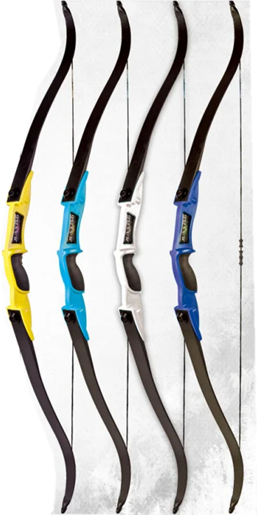 ZS-F117 take down Recurve Bow for archery sport games And  youth shooting 25-28lbs High strength nylon riser Ambidextrous Bow