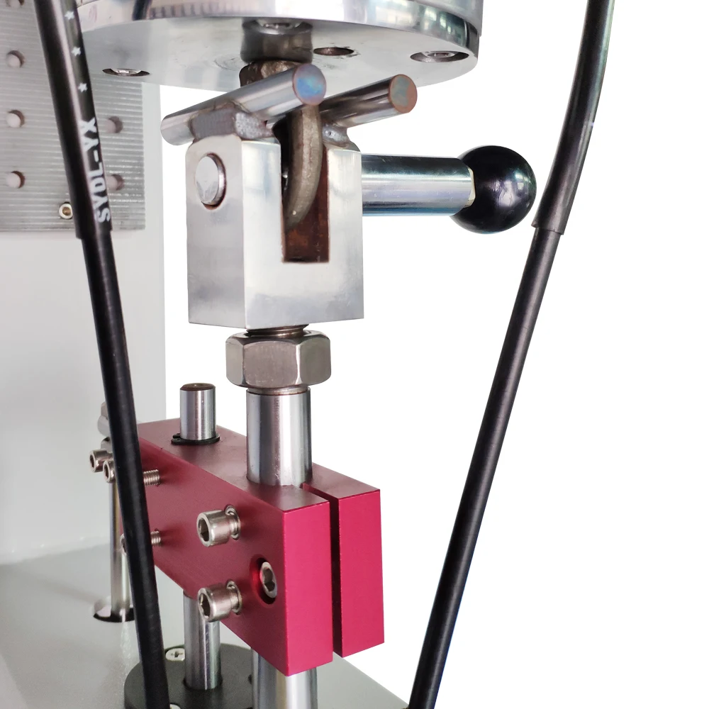 Helmet Chin Strap Retention system strength testing machine for ECE R22.05 JIS testing standard