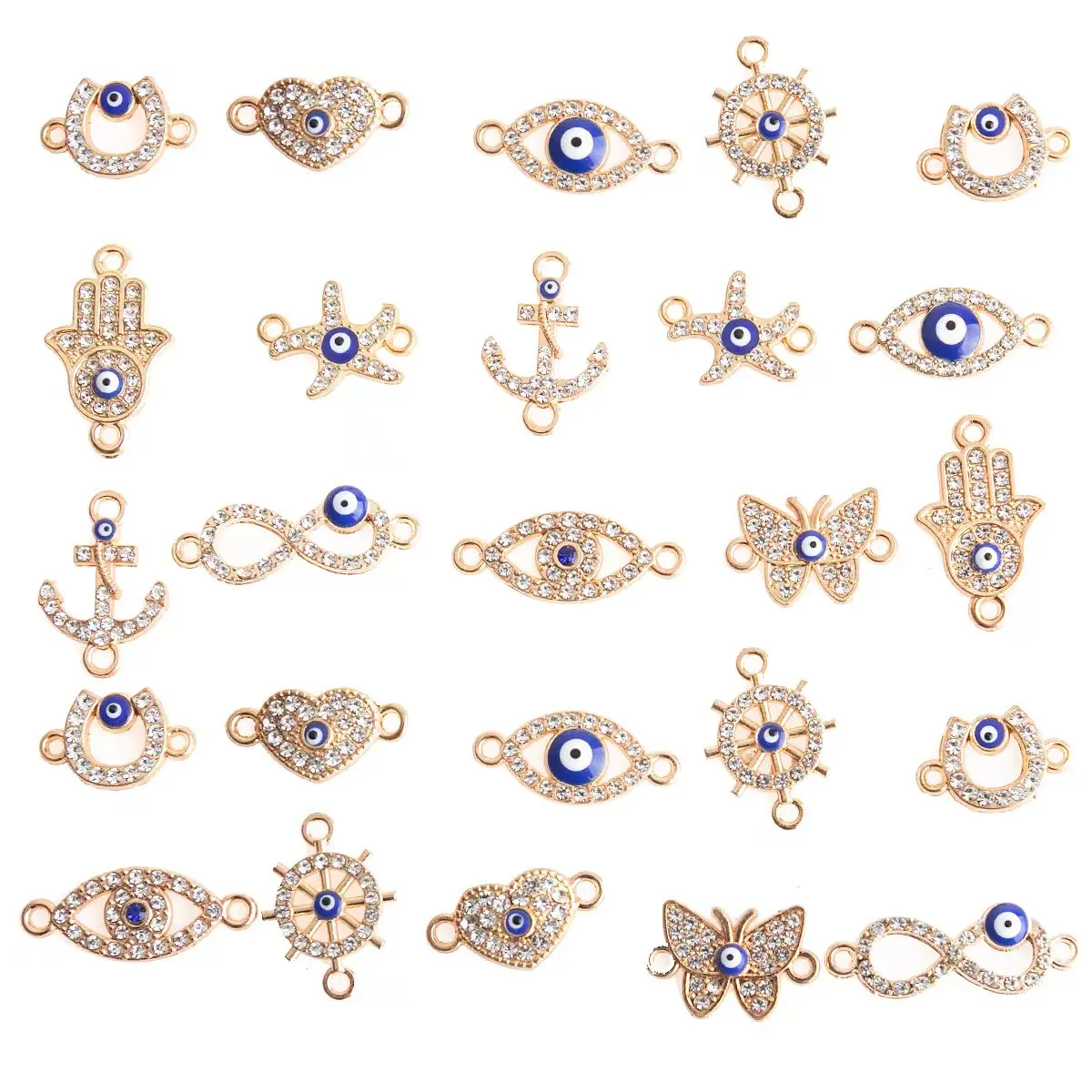 Wholesale Products Cheap Bulk Items Gold Plated  Diy Charms And Accessories Diy Earrings Jewelry Making Accessories