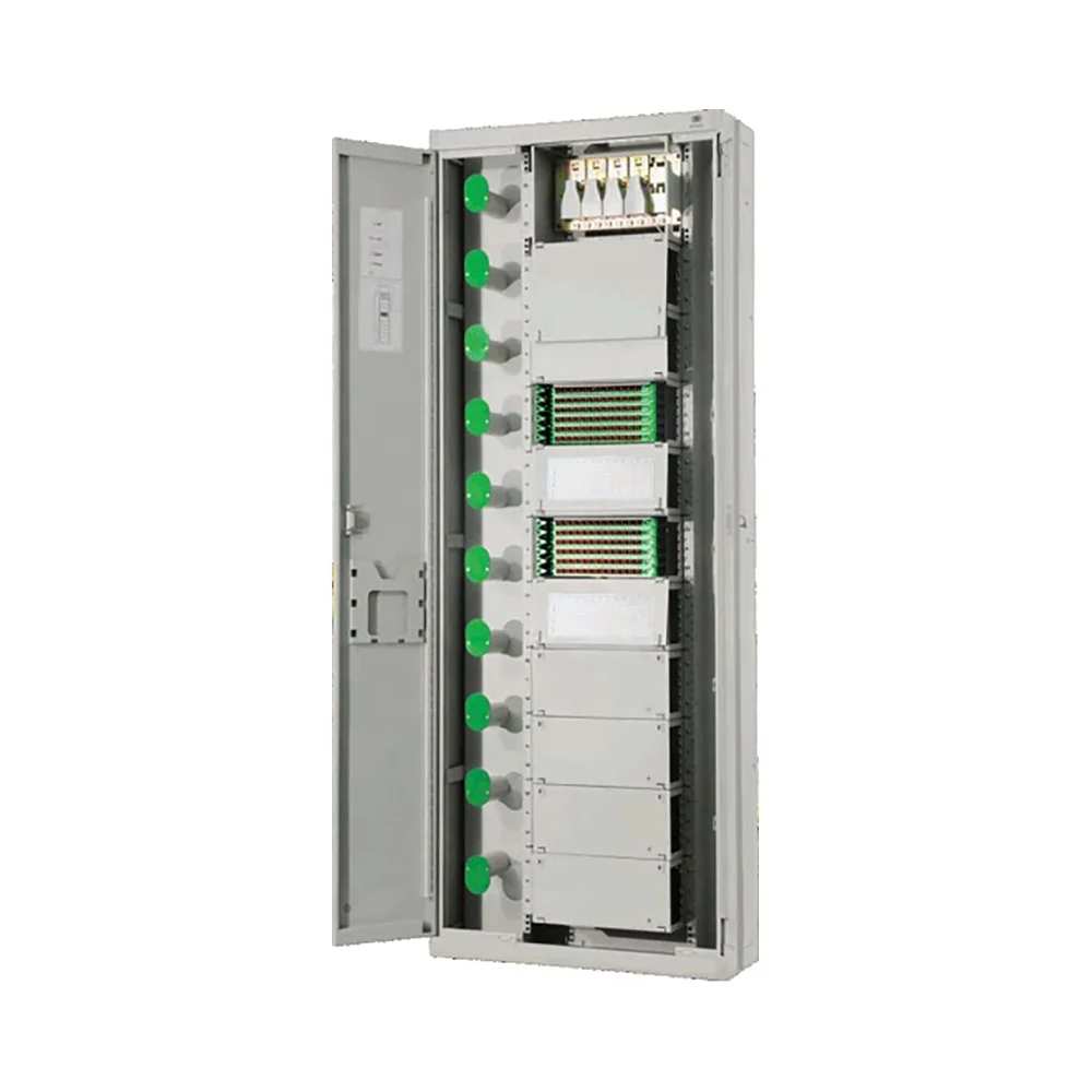 Customizable ODF Indoor Data Center 576 648 720 864 1008 Fibers ODF Rack Central Optical Distribution Frame
