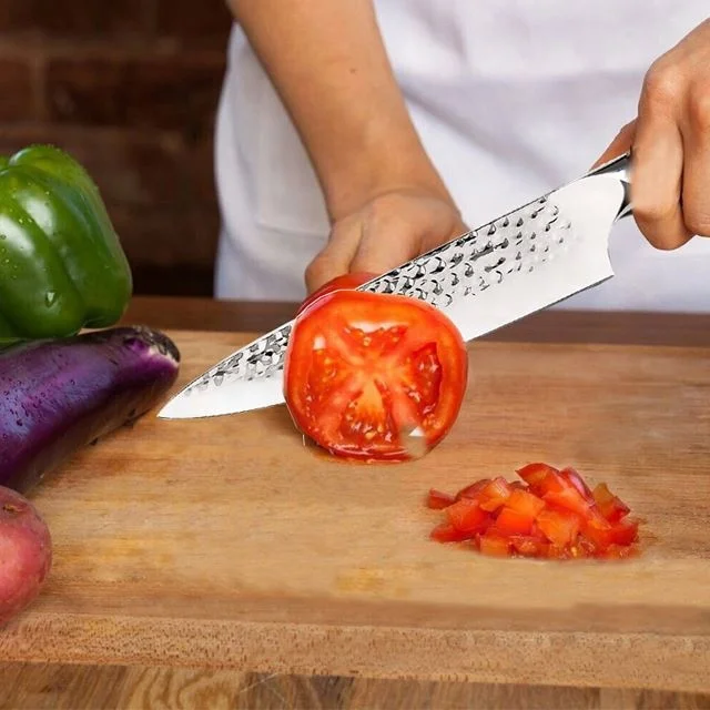 Wholesale premium quality kitchen knife 8 inch 5Cr15Mov Damascus steel Sashimi knife