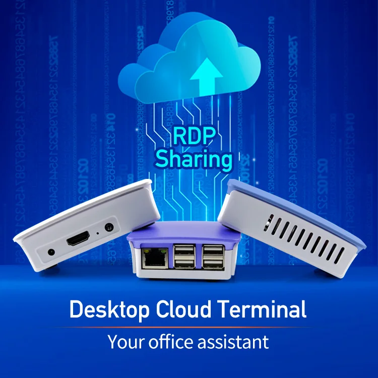 Sharerdp Energy-saving Fl200S A7 1.2GHz Quad Core ABS 32bit 1080P Share N Computing Thin Client PC Cloud Terminal For Education