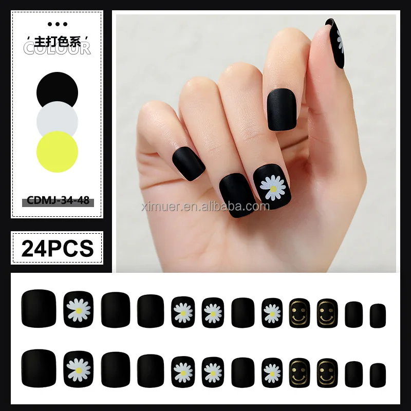 New Arrival OEM sweet artificial nails hot sale nails supplies elegant False nails