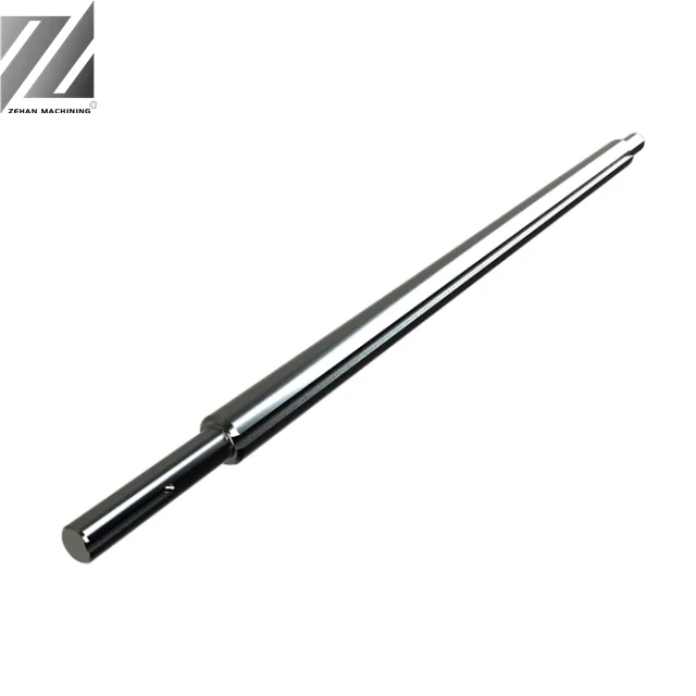 cnc turning motor central spindle precision cnc machining process motor shaft