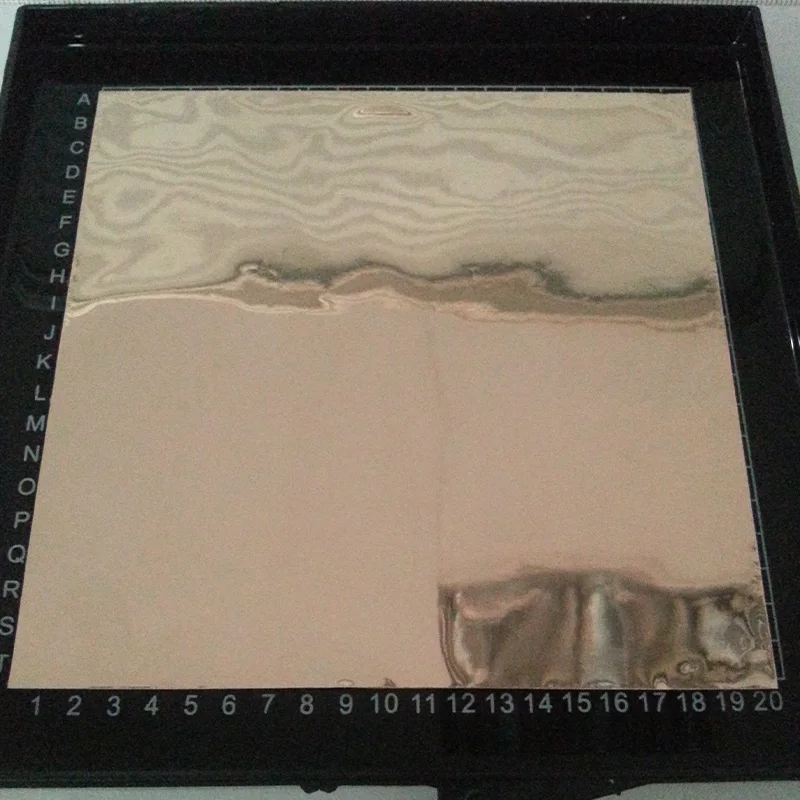 Single/Multi layer CVD graphene film on PET/Si/SiO2/Cu Substrate