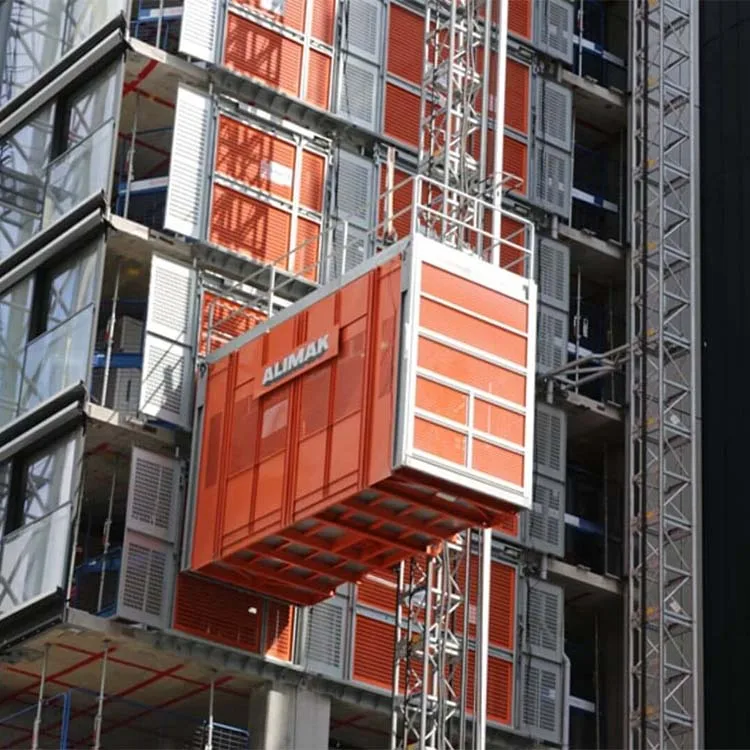 China Factory Price Construction Site Material Hoist Lifts For Building Series SC200 Construction Hoist