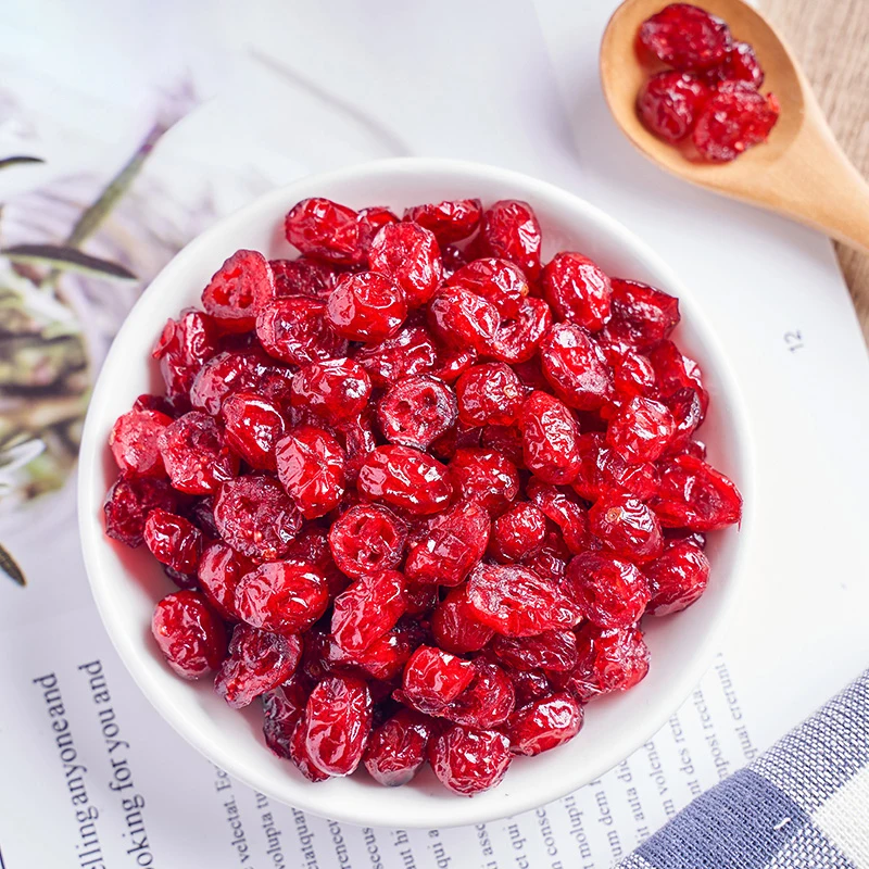 Custom Low Price Organic Healthy Snacks Sliced Sour Bulk Crispy Freeze Dried Cranberries