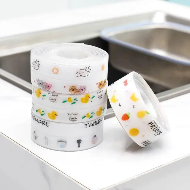 Popular Products PVC Kitchen Sealing Adhesive Tape Kitchen Slef Adhesive Tape