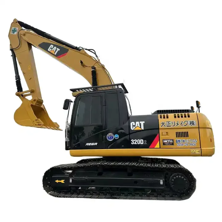 Used excavator cat320 Japanese brand used Caterpillar 320D excavator   CAT320 used excavator for sale