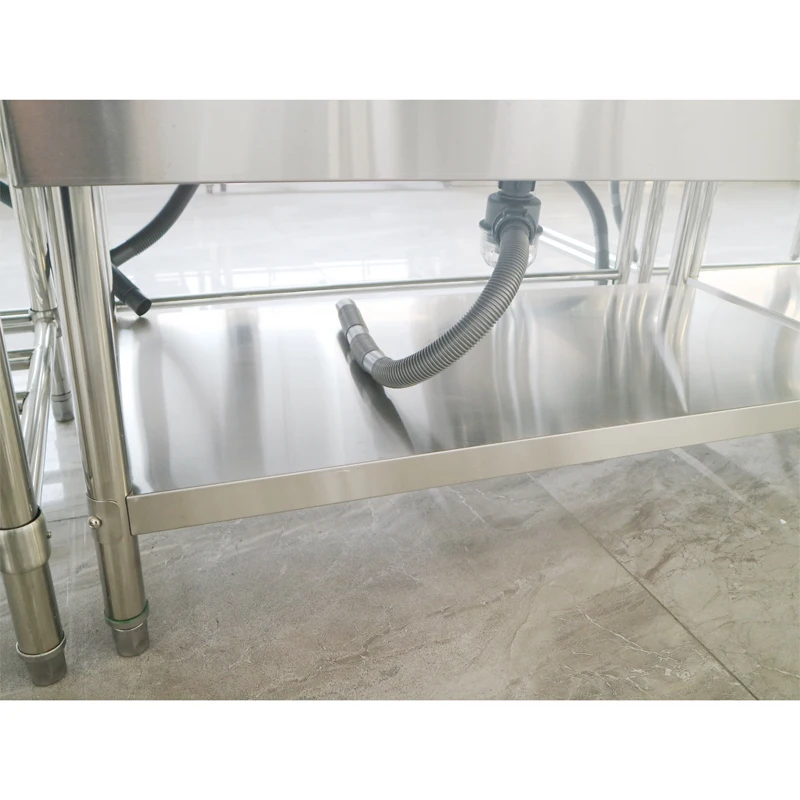 Stainless Steel European Style Commercial Large Bowl Single Sink For Kitchen Commercial Restaurant