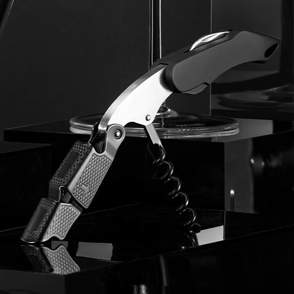 Welcome Printing Logo Foil Cutter Wine Key Plastic Corkscrew Wine Opener Wine Opener Corkscrew 3 In 1 Corkscrew New Design