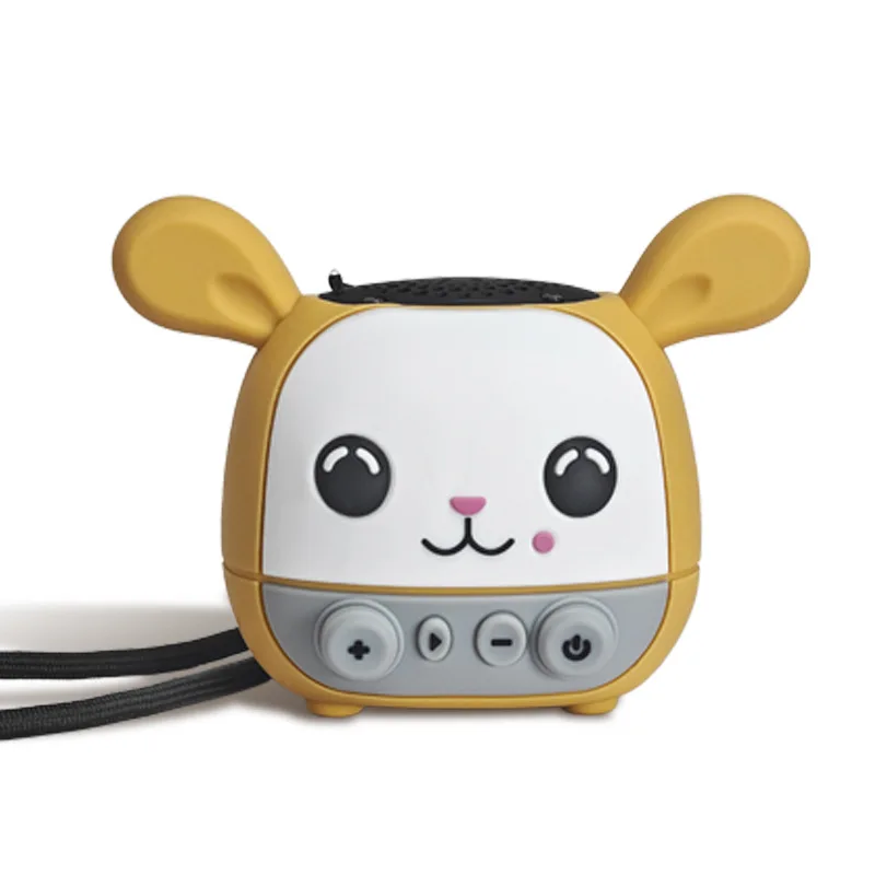 iStapromo Gifts Big Eyes Little Yellow Person cartoon cute mini waterproof speaker christmas gift for kids