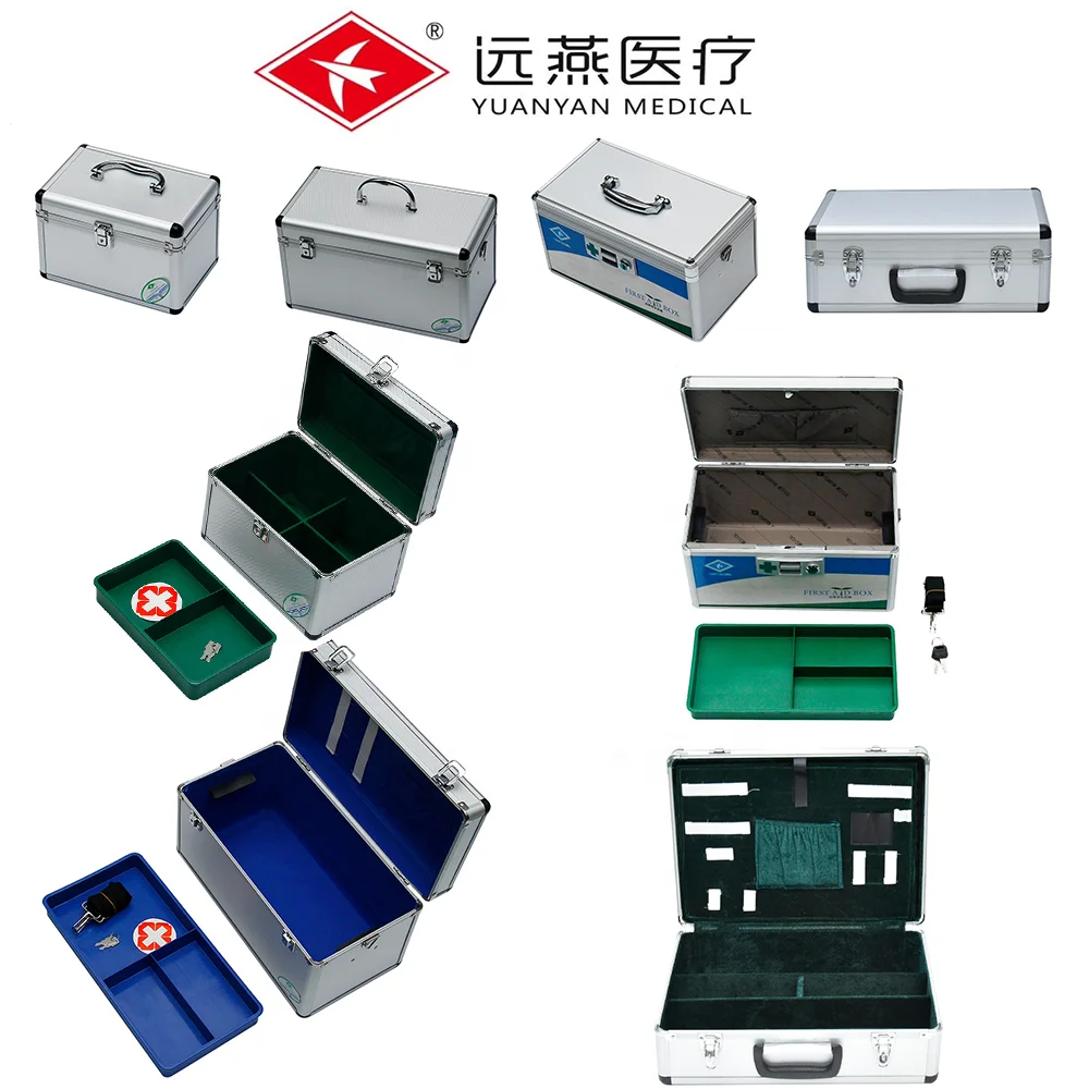 9/11/12/13/14/15/16 Inch Aluminium Alloy health Case First Aid Case
