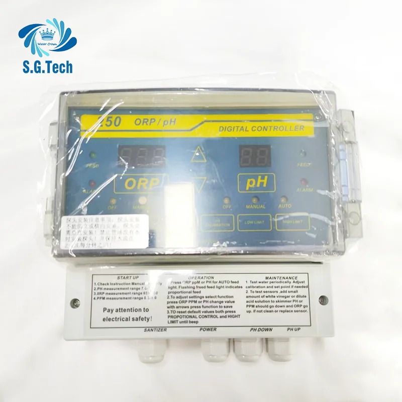 Hot Selling Chemtrol-250 Digital PH/ORP Controller Auto Water Quality Monitor for Pool Disinfection System