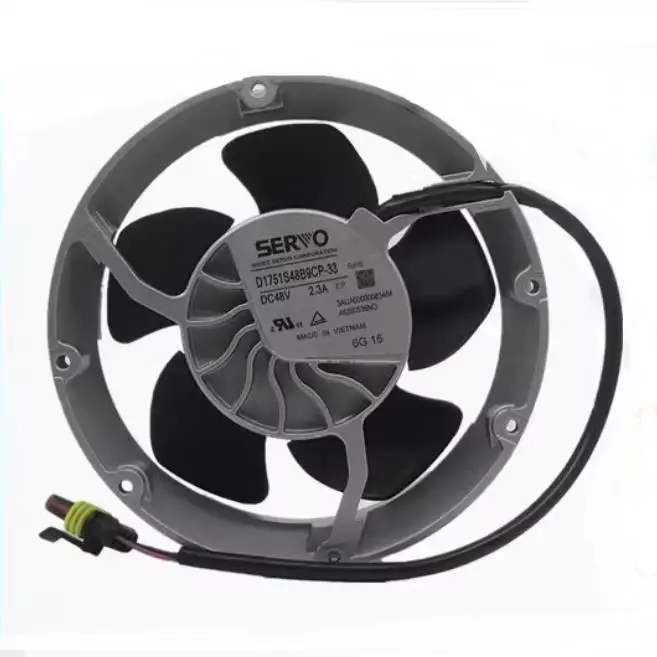 Вентилятор сервопривода D1751S48B9CP-33/54 48 В 2.3A