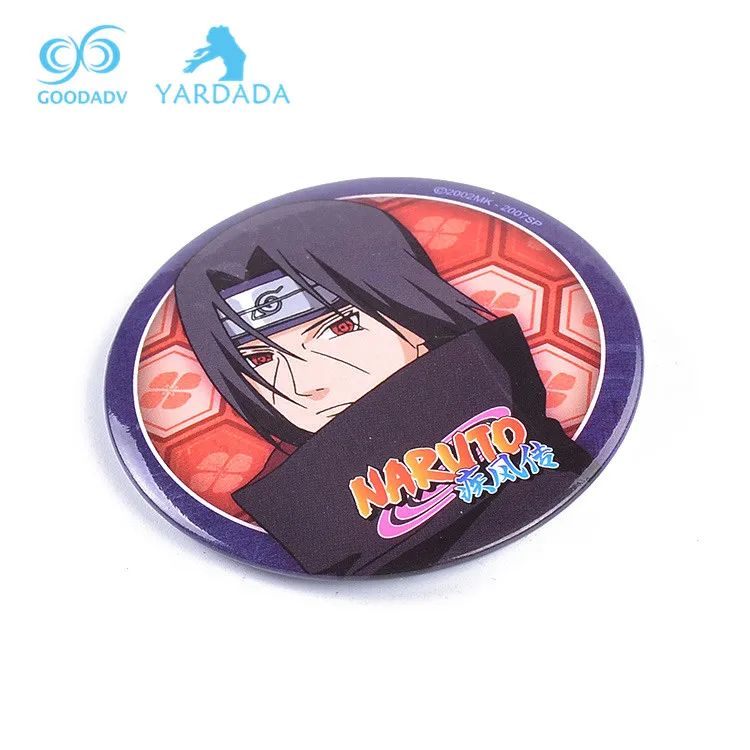 GOODADV pin button badge tin metal badge with safety pin