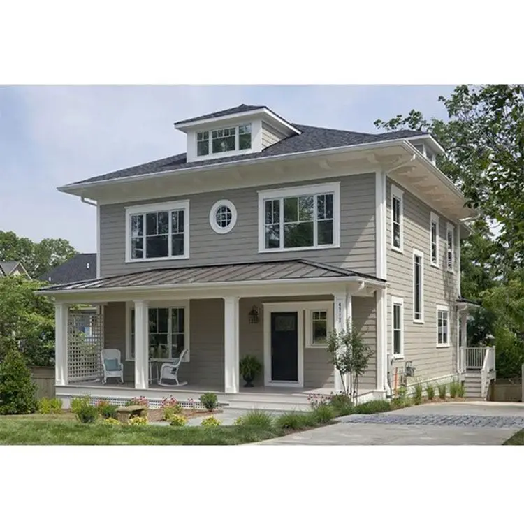 New Arrival Best Prices Light Steel Frame Prefabricated Villa Luxury Prefab Light Steel House Villa