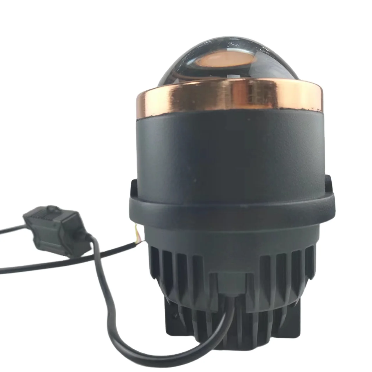 2022 Car Bi-led Projector Lens Light 9  halo headlights and fog lig For Headlight Projector mini fogging headlight lenses