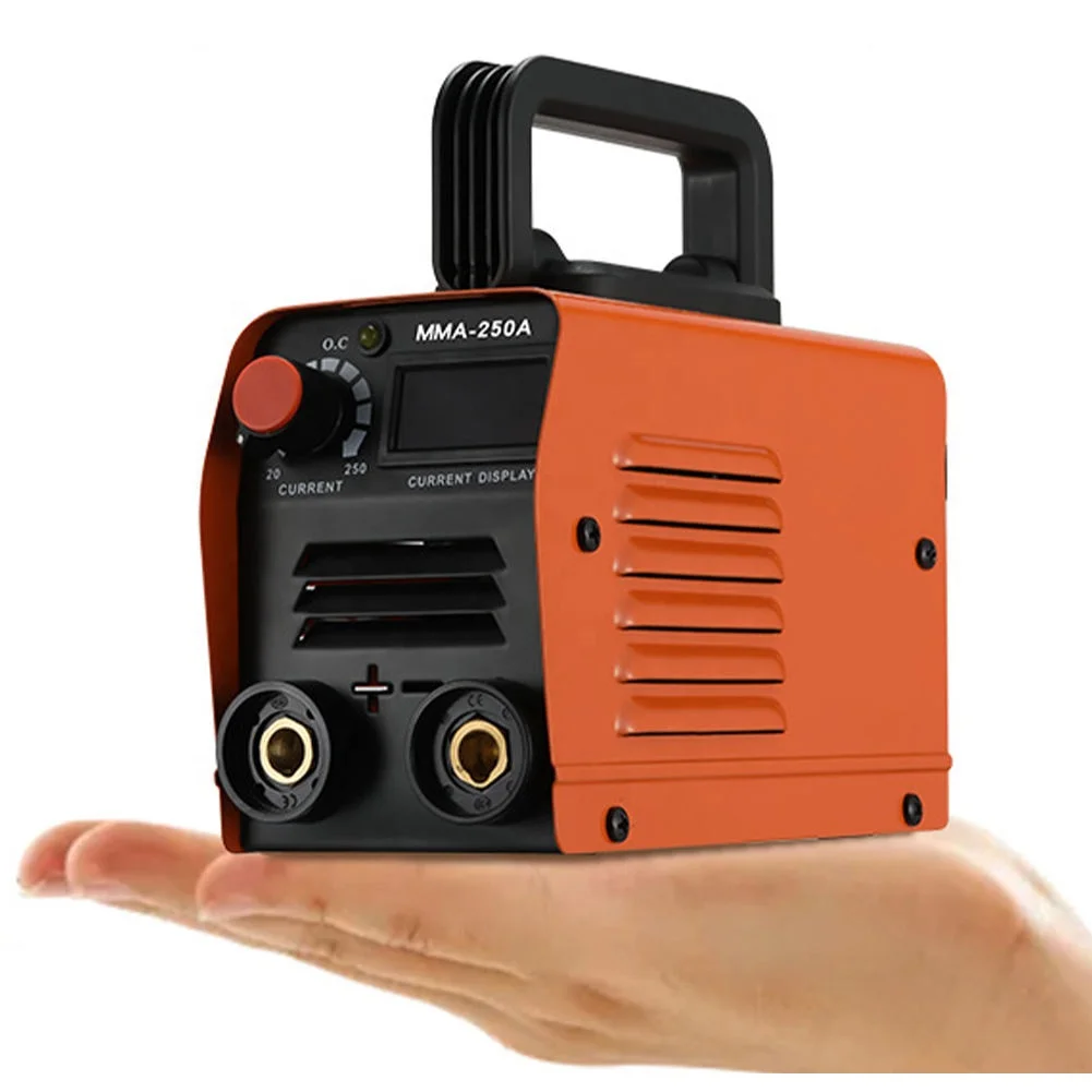 110V/220V portable welding machine mma welder IGBT Digital Display LCD with Welding Rod Tools Strong Heat Dissipation