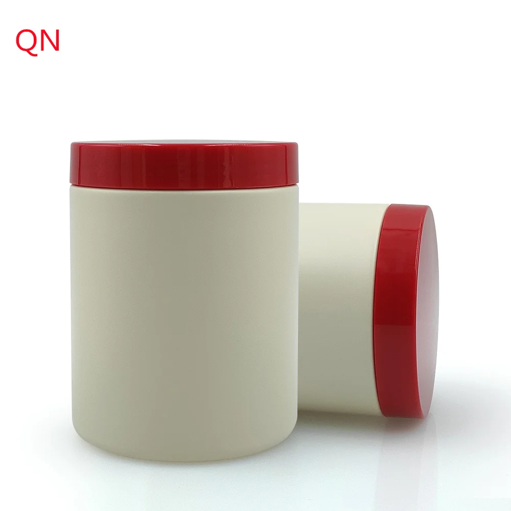 soft touch squeezable 600ml Spa hdpe hair mask gel  plastic containers cosmetic body cream hair product PACKAGING JAR