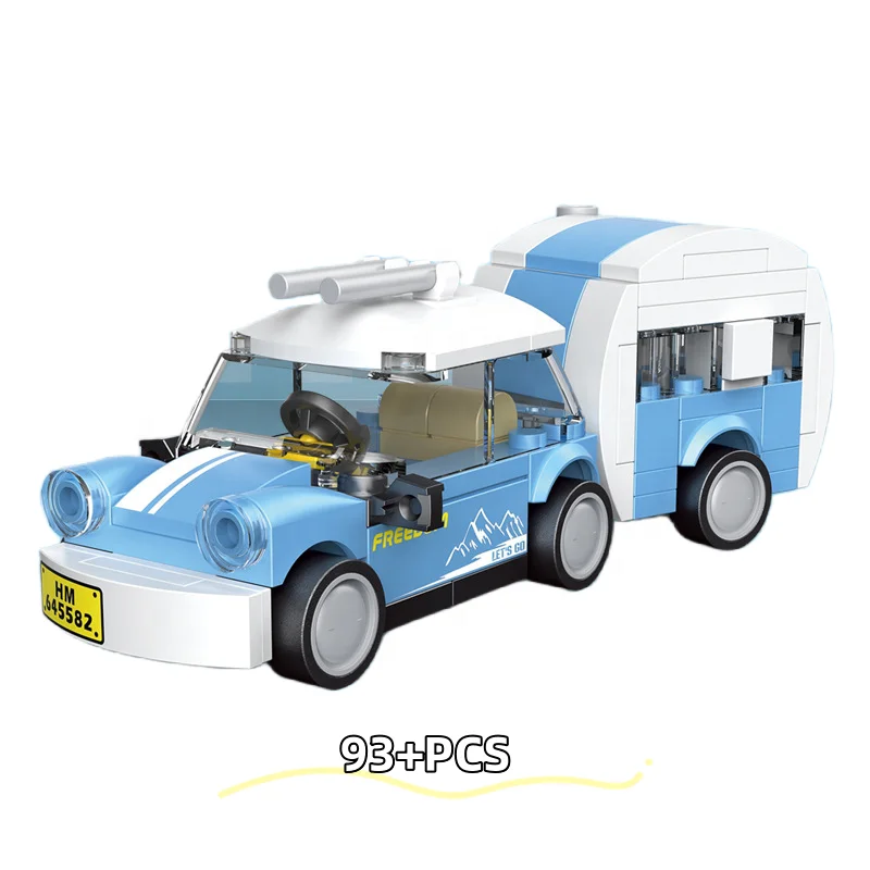 High-Tech Building Bricks Tour Bus Model Car Building Block Sets Educational Toys For Kids