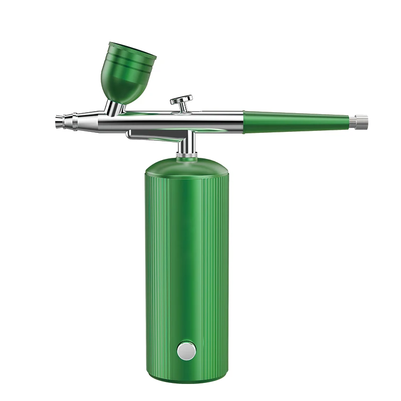 2023 Handheld High Pressure Oxygen Water Jet Oxygen Injection Spray Facial Steamer Mist Nano Oxygen Injector