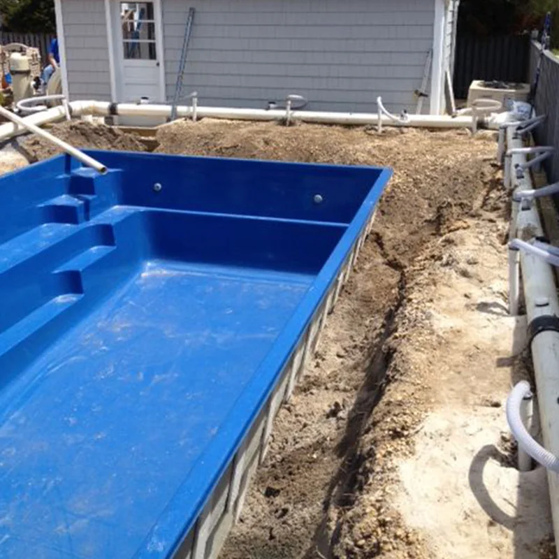 Enjoy the perfect pool experience with customized fiberglass swimming pools built for outdoor luxury swimming pool