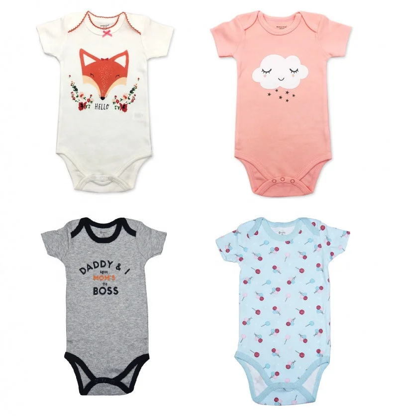 Customized Babies Rompers Ring Spun Combed Cotton Bio washed Soft Premium Quality fabric manufacturer