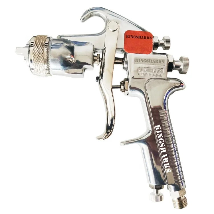 400ml metal side cup Max pressure 9bar professional paint painting spray gun Fluid Max. 14bar air pneumatic paint spray gun