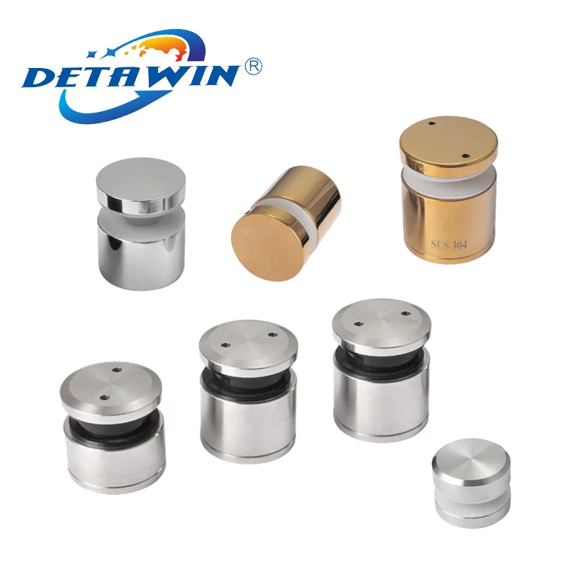 Factory Customization Adjustable Glass Standoff  Stainless Steel Glass Balustrade Standoff Glass Accessories