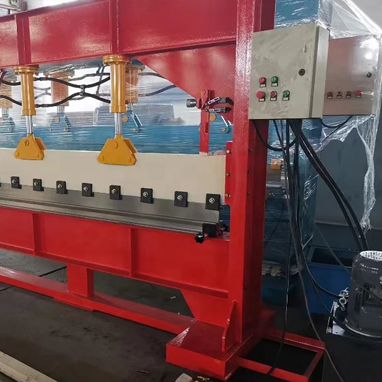 Manufacturer Hydraulic 4m 6 Meters Metal Color Steel Profile Sheet Bending Machine