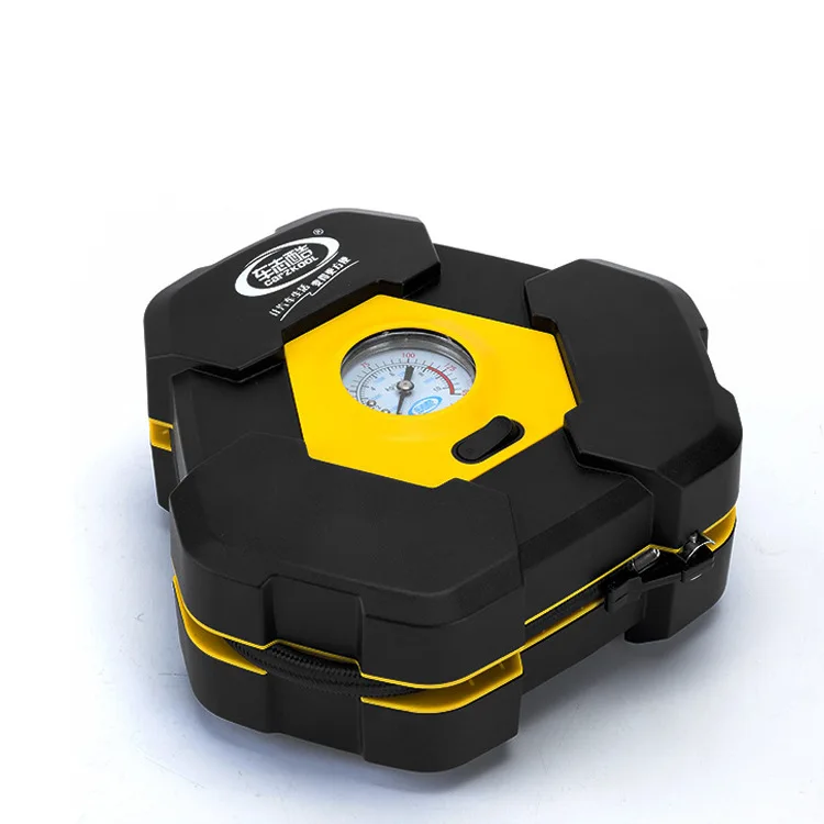 Double cylinder 12v Portable Automobile Multifunctional Lighted Portable Car Wheel Air Pump Car Tire Air Pump Air Car