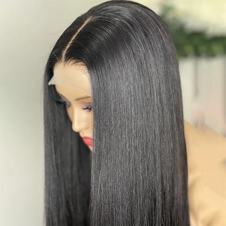 Hot Sale Remy Hair Extensions Seamless Weft invisible 100% Human Hair Double Drawn Virgin Flat Weft Hair