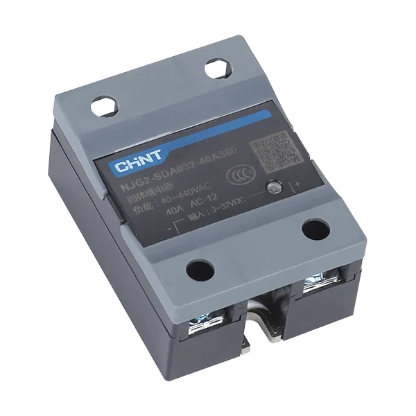  CHINT NJG2 Output Current 10A 15A 20A 25A 30A 40A 60A 80A 100A 120A voltage DC12 ~ 250V Dc Solid State